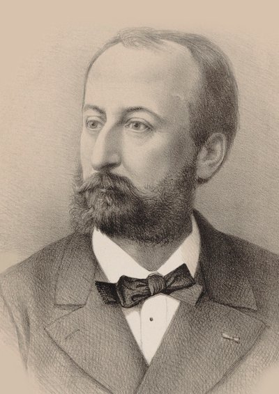 Portrait du compositeur Camille Saint-Saëns 1835-1921, 1879 - Octave Edouard Jean Jahyer