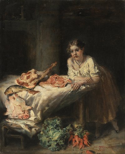 La Cuisine du bourgeois - Octave Tassaert
