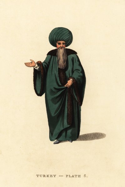 Chef des oulémas ou professeurs de droit - Octavian (after) Dalvimart