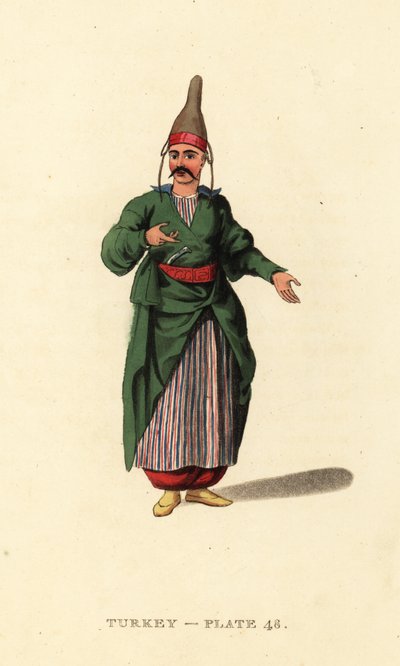 Costume du confiseur du Palais du Sultan - Octavian (after) Dalvimart