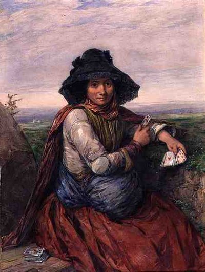 La diseuse de bonne aventure - Octavius Oakley
