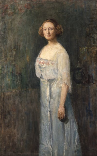 Actrice Johanne Dybwad (1867-1950) - Oda Krohg