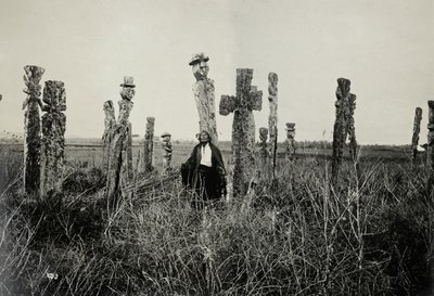 Prière au cimetière, Araucano, Chili - Oder W. Heffer