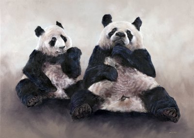 Ours de Chine, Pixiu, 2014 (acrylique sur toile) - Odile Kidd