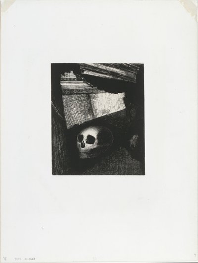 Un homme du peuple, un sauvage, de Le Juré - Odilon Redon