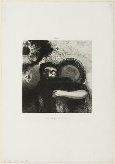 Un étrange jongleur, planche 5 - Odilon Redon