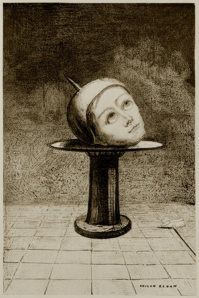 Sur le bol - Odilon Redon