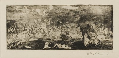 Bataille - Odilon Redon