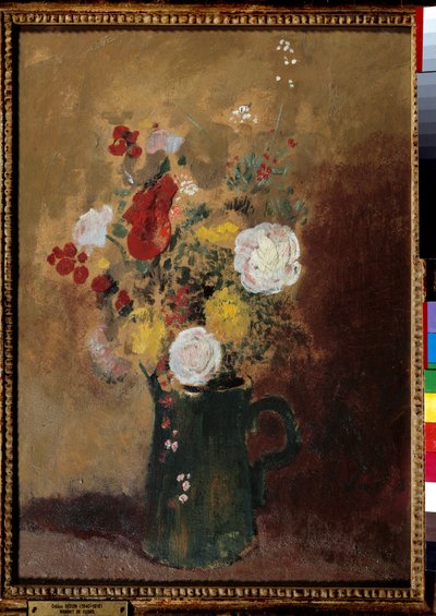 Bouquets de fleurs. Peinture d