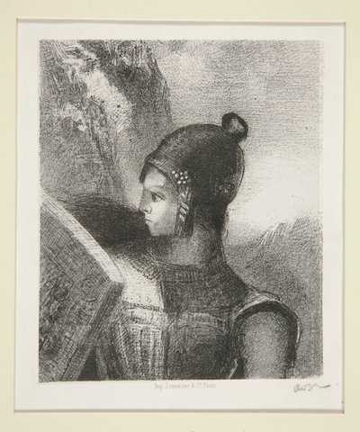 Brünnhilde, frontispice de La Revue Wagnerienne - Odilon Redon