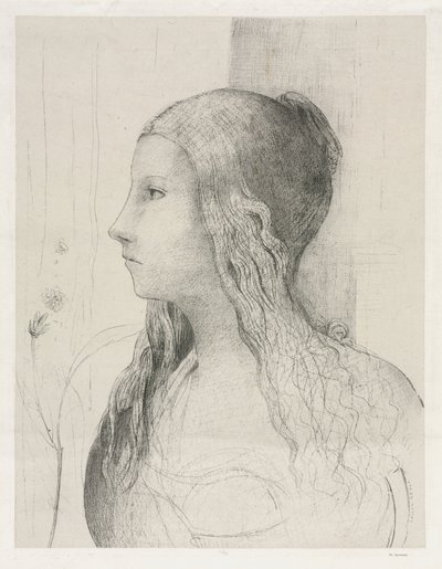 Brünhilde dans Le Crépuscule des dieux, 1894 - Odilon Redon