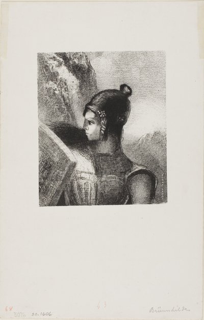 Brunnhilde - Odilon Redon