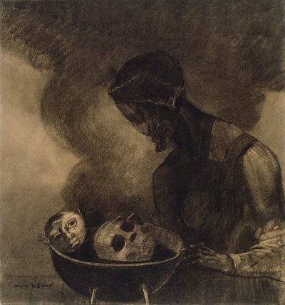 Chaudron de la sorcière - Odilon Redon