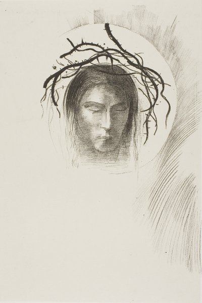 Le jour apparaît enfin,...et dans le disque même du soleil brille le visage de Jésus-Christ, planche 24 de 24 - Odilon Redon