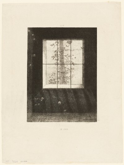 Jour, planche 6 de Rêves - Odilon Redon