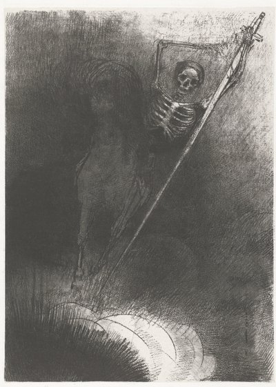 La Mort à cheval - Odilon Redon
