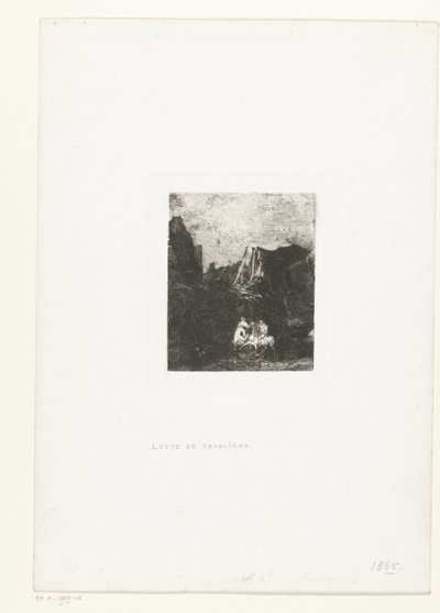 Les deux petits cavaliers - Odilon Redon