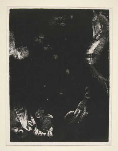 Des peuples divers habitent les pays de I - Odilon Redon