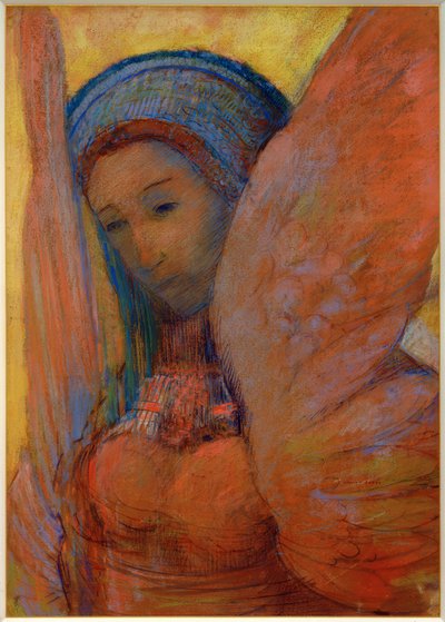La Lyre (Sphinx) - Odilon Redon