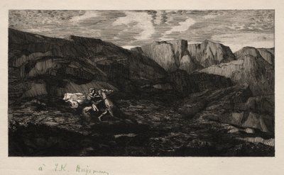 La Peur, 1866 - Odilon Redon