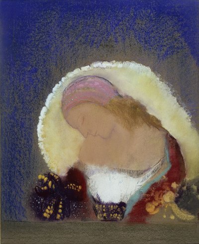 Fleur illuminée - Odilon Redon