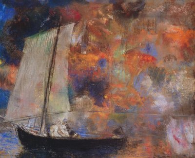 Nuages de fleurs, c.1903 - Odilon Redon