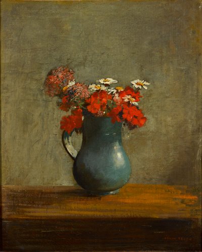 Fleurs dans un vase - Odilon Redon