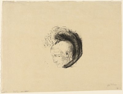 Frontispice pour Le mouvement idéaliste en peinture par André Mellerio - Odilon Redon