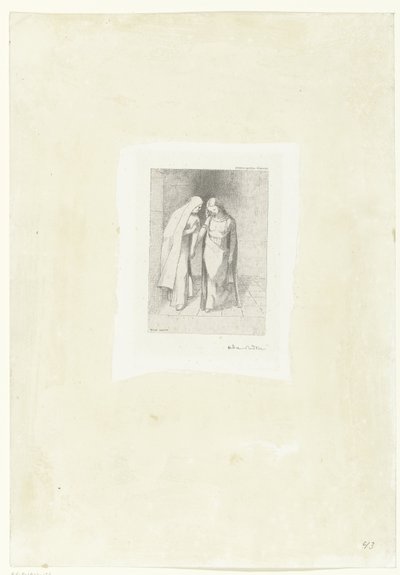 Conversation mystique - Odilon Redon