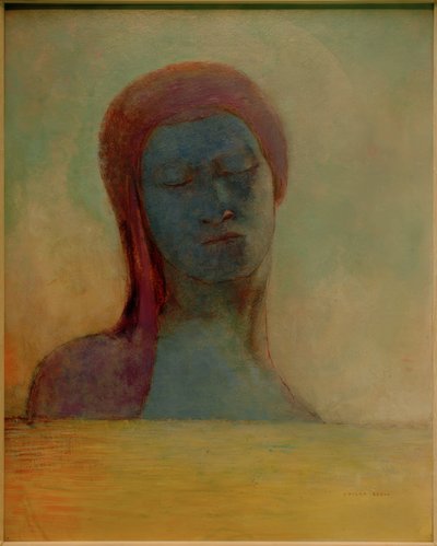 Yeux fermés - Odilon Redon