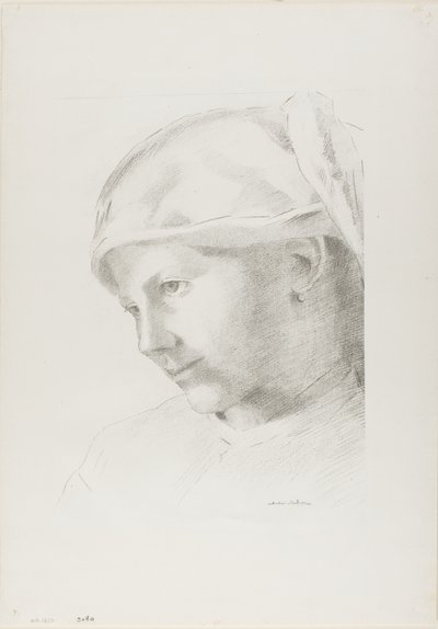 Fille - Odilon Redon