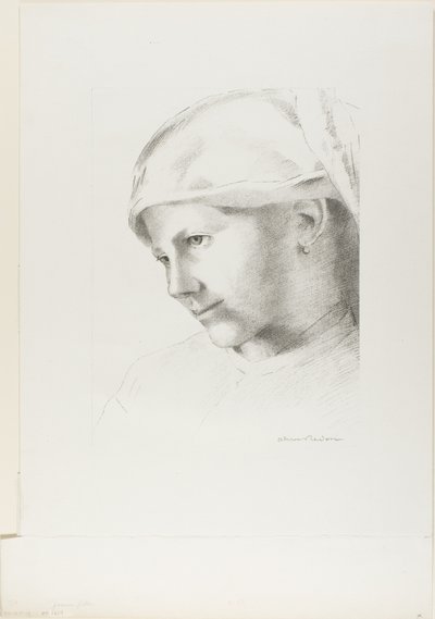 Fille - Odilon Redon