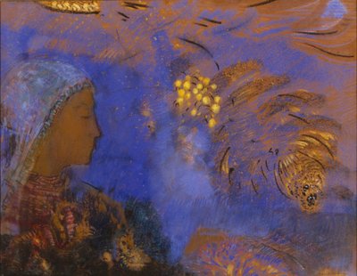 Tête de femme - Odilon Redon