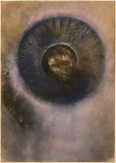 Tête dans une auréole - Odilon Redon