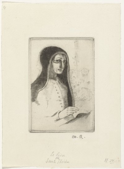 Le Livre (Sainte-Thérèse) - Odilon Redon