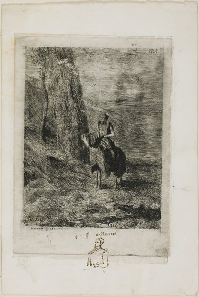 Cavalier Attendant - Odilon Redon