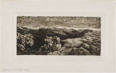 Cavaliers en combat - Odilon Redon