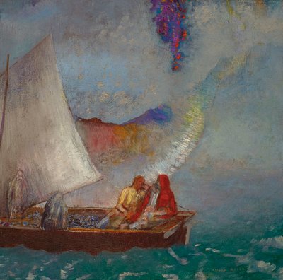 La Voile grise, vers 1900-1904 - Odilon Redon