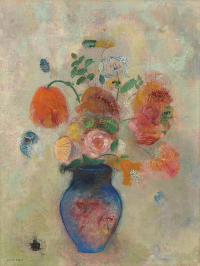 Grand Vase avec Fleurs - Odilon Redon