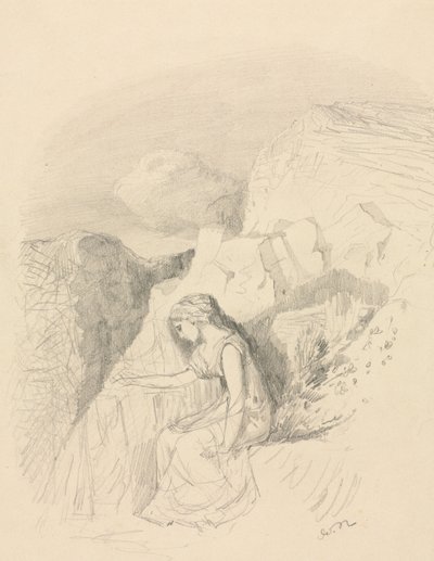 Mélancolie, vers 1868 - Odilon Redon