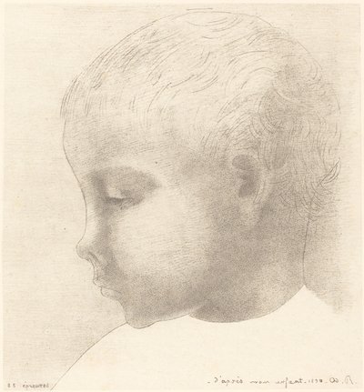 Mon enfant - Odilon Redon