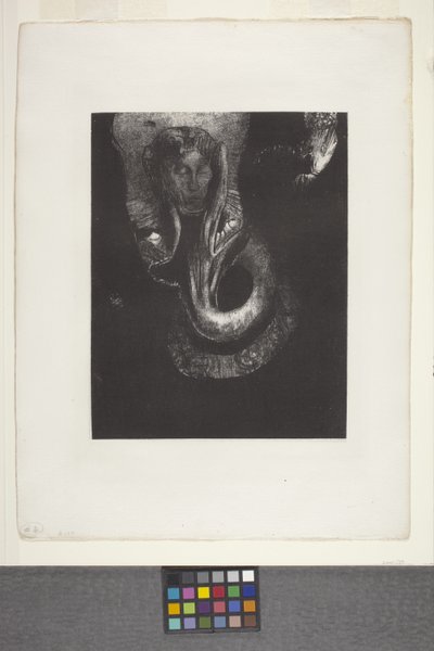 Oannès : "Moi, la première conscience du chaos..." - Odilon Redon