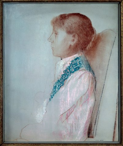 Portrait de Madame Odilon Redon (1853-1923) - Odilon Redon