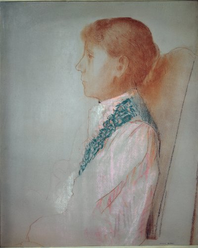 Portrait de Madame Odilon Redon - Odilon Redon