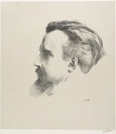 Portrait du peintre Maurice Denis - Odilon Redon