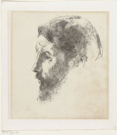 Portrait de Pierre Bonnard - Odilon Redon