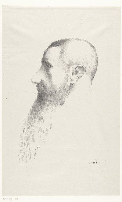 Portrait de Roger Marx - Odilon Redon