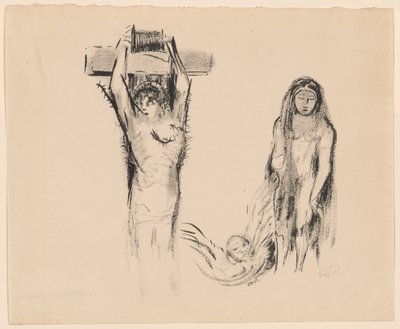 Saint Antoine et deux Tentatrices - Odilon Redon
