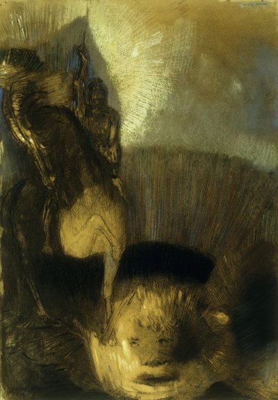 Saint Georges, vers 1905 - Odilon Redon