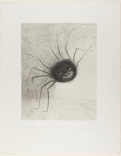 Araignée - Odilon Redon
